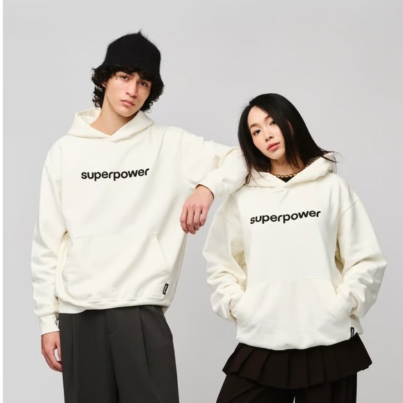 superpower Other - Superpower Cream Hoodie for Men or Women